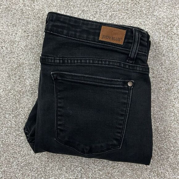 Judy Blue Denim - Judy Blue Jeans Skinny Fit Black Women's Size 11/30 Stretchy
